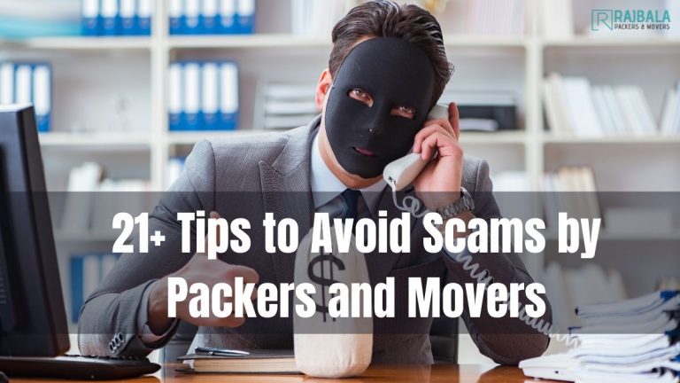tips to avoid scams by packers and movers