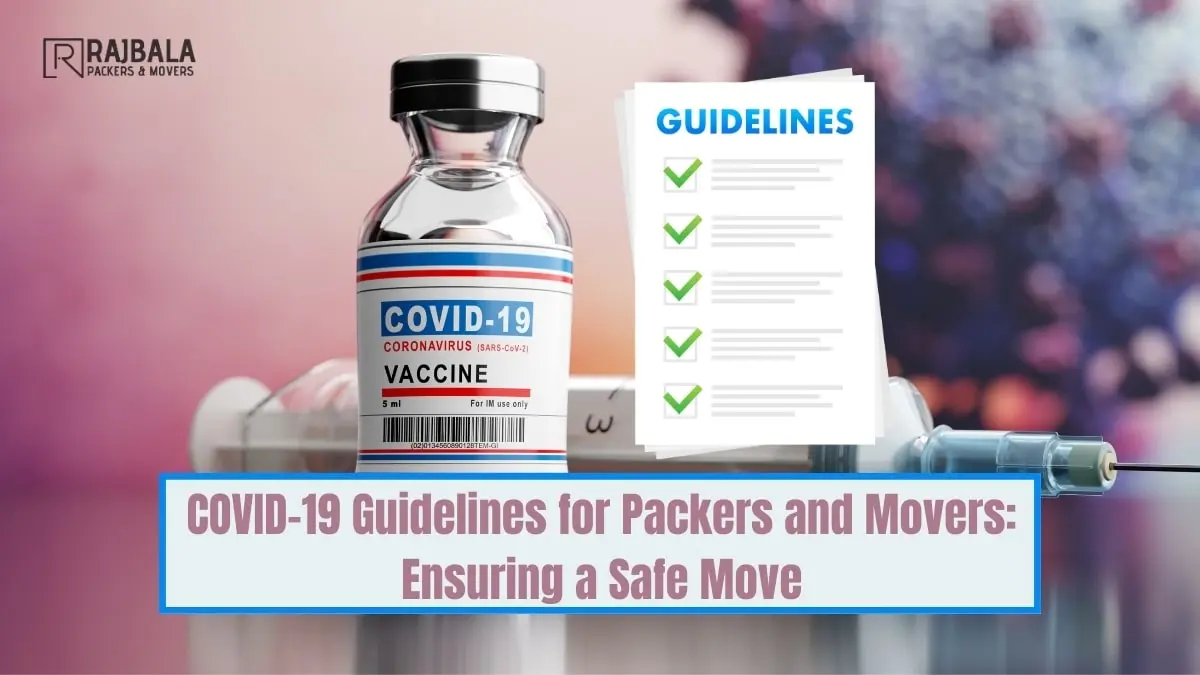 covid 19 guideline for packers and movers