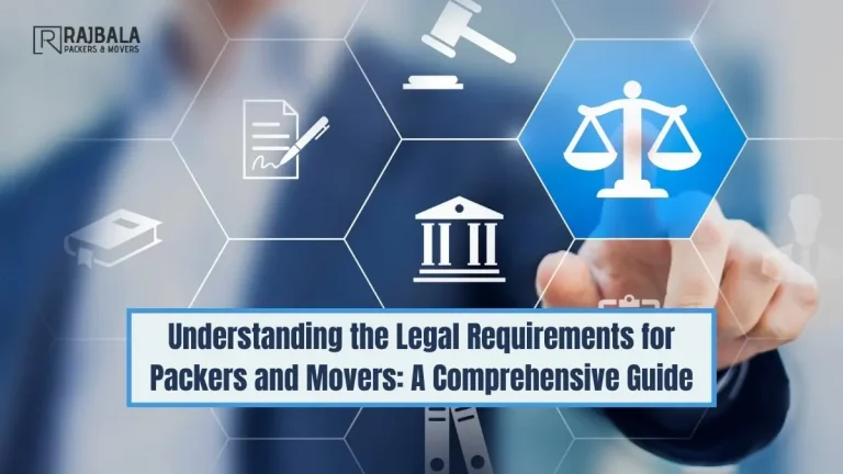 legal requirements for packers and movers