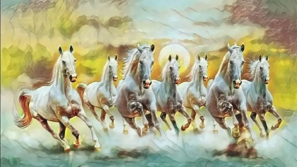 7 Horse Painting