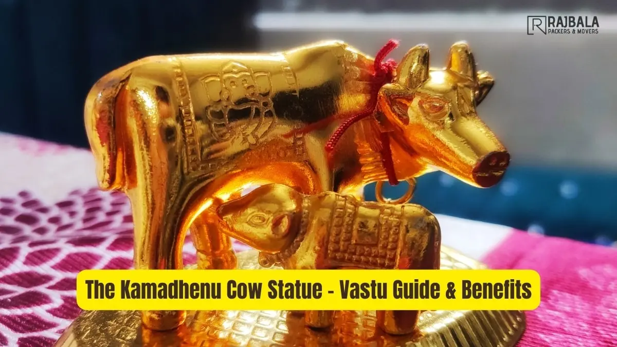 The Kamadhenu Cow Statue