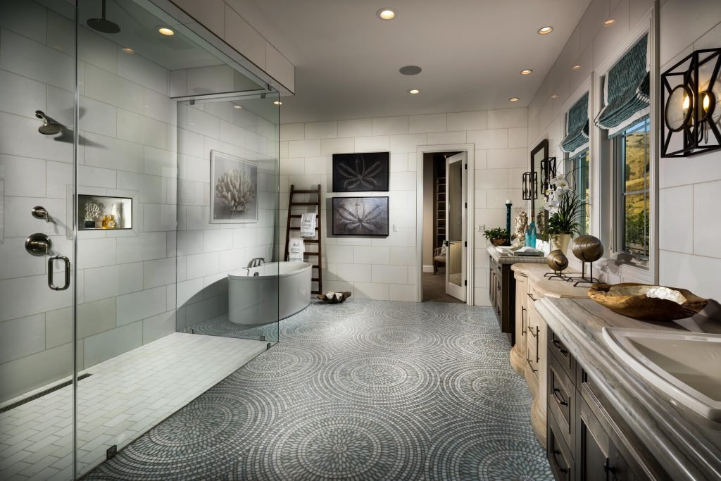 luxirous bathroom in dream home
