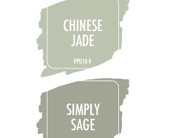 green exterior paint color