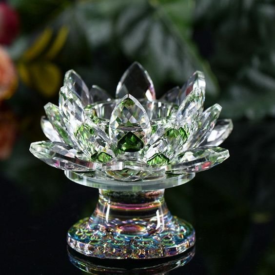 green crystal lotus