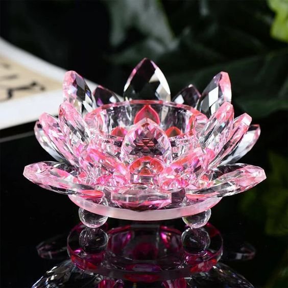 pink crystal