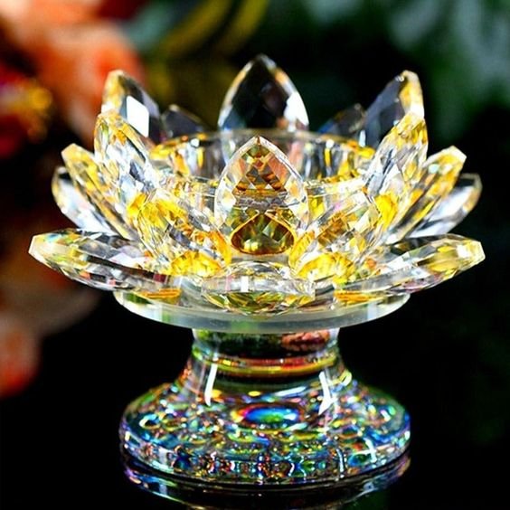 yellow crystal lotus