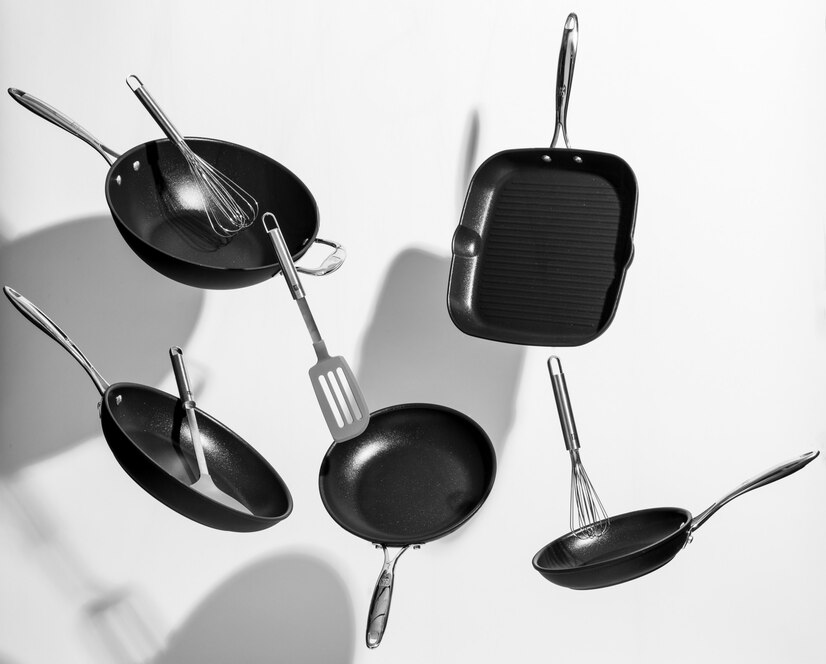 pots and pans - moving kitchen