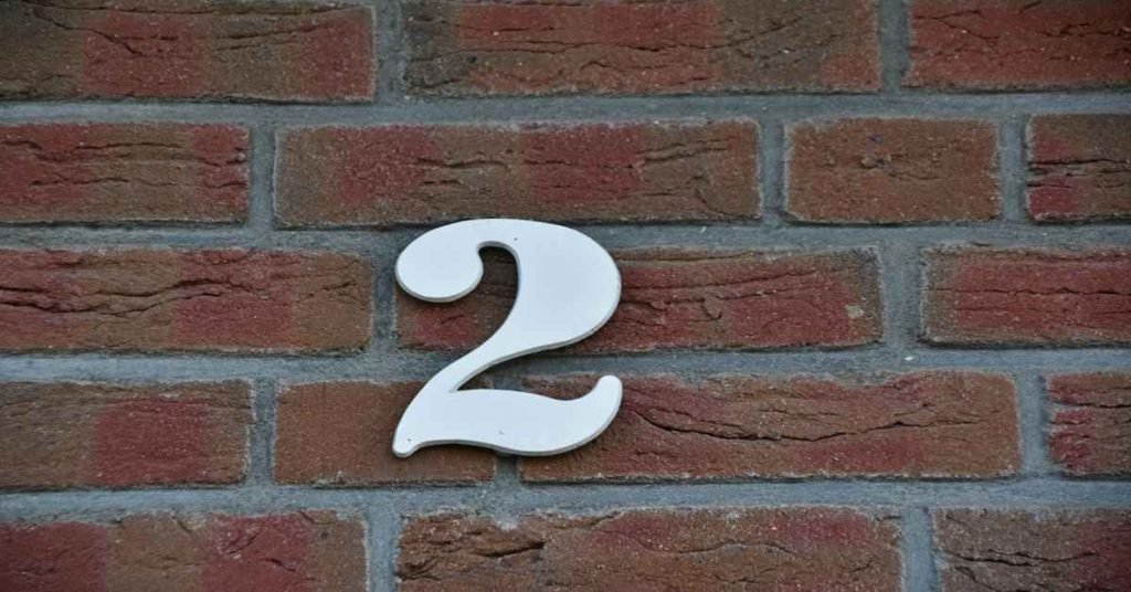 house number 2