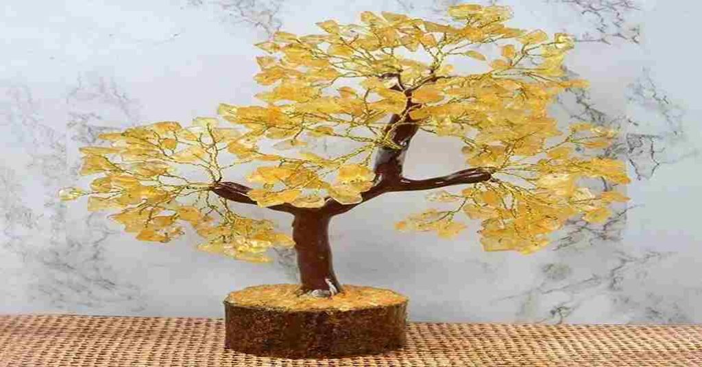 Citrine Crystal Tree
