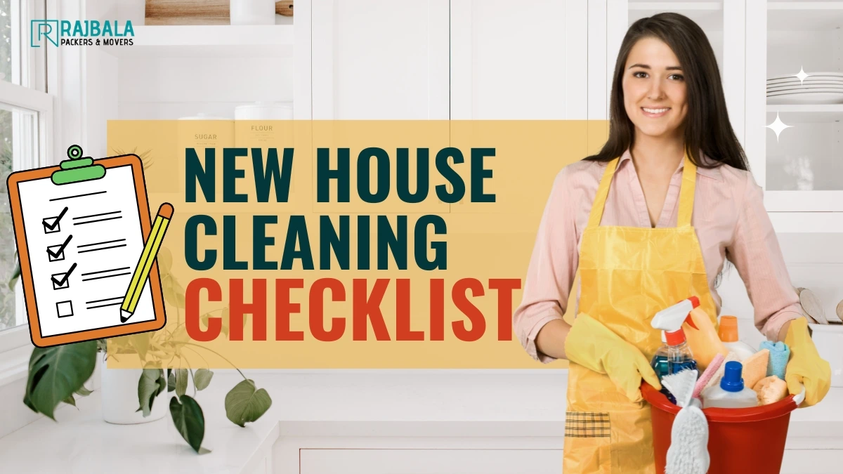 new house cleaning checklist